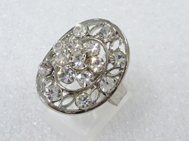 CRYSTAL FASHION RING / JP SIZE 16